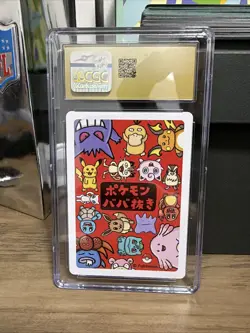 2019 Pokemon Japanese Playing Cards Old Maid Meowth CGC 10 PRISTINE - Image 2