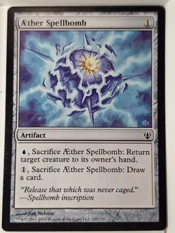 Aether Spellbomb - Archenemy: Nicol Bolas - Magic the Gathering MTG Nice! - Image 1