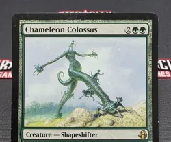 MTG Chameleon Colossus- Signed -Morningtide Magic the Gathering Card #116 - Image 3
