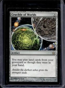 2004 Magic MTG Fifth Dawn Crucible of Worlds #114 - Image 1