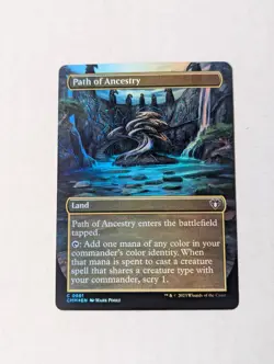 Path of Ancestry (Borderless) Commander Masters Foil - Image 1