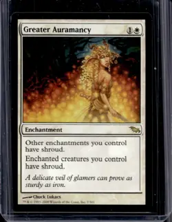 2008 Magic MTG Shadowmoor Greater Auramancy #7 - Image 1