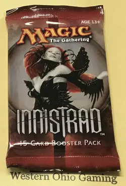 Magic The Gathering Innistrad Booster Pack NEW MTG Olivia Voldaren Art - Image 1