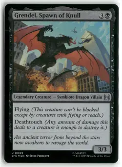 Grendel, Spawn of Knull U Marvel's Spider-Man: Eternal-Legal 9 NM - Foil - Image 1