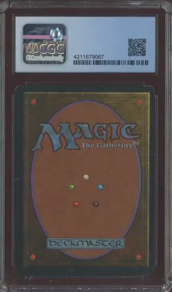 1994 MTG Magic The Gathering Revised Edition Stasis Rare CCG 9 MINT - Image 2