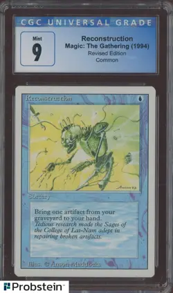 1994 MTG Magic The Gathering Revised Edition Reconstruction CCG 9 MINT - Image 1