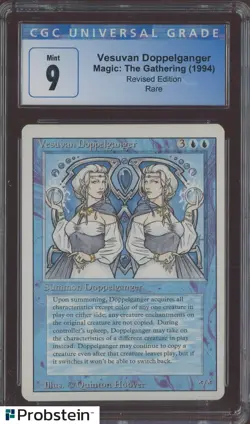 1994 MTG Magic The Gathering Revised Edition Venuvan Doppelganger CCG 9 MINT - Image 1