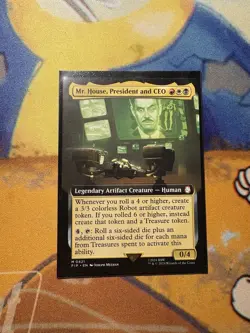 Custom Dice Roll/Treasure MTG Commander Deck | Mr. House, President and CEO - Image 4