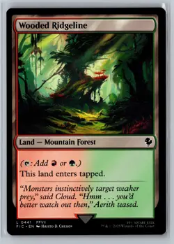 Wooded Ridgeline Commander: FINAL FANTASY 441 Land - Image 1