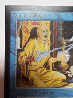 Control Magic Magic The Gathering White Back Signed By Dameon Willich - Image 2