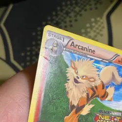 Pokemon Arcanine Holo Card 12/99 Stamped Next Destinies Prerelease - Image 5
