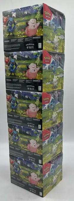 Lot of (5) Pokemon TCG Mega Evolution Ascended Heroes Mini Tin Display SEALED - Image 3
