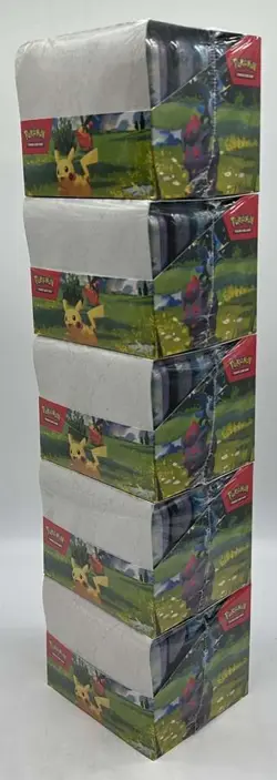 Lot of (5) Pokemon TCG Mega Evolution Ascended Heroes Mini Tin Display SEALED - Image 4