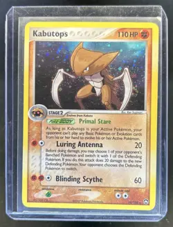 2007 Pokemon EX Power Keepers Kabutops Holo #10/108 - Image 1