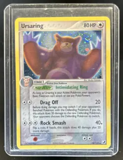 2005 Pokemon EX Unseen Forces Ursaring Holo #18/115 - Image 1