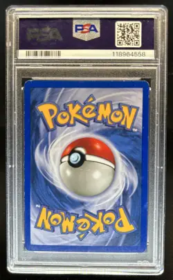 2002 Pokemon Neo Destiny Shining Noctowl Holo #110/105 PSA 6 - Image 2