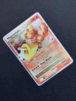 Pokemon TCG • Magmortar LV.X • D&P Mysterious Treasures 123/123 • NM Rare Holo - Image 4