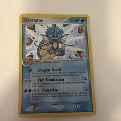 Gyarados EX Deoxys HOLO 2005 Pokemon TCG 8/107 MP Raw Ungraded - Image 1