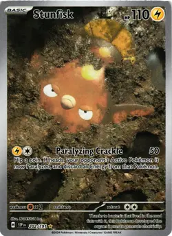 Pokemon TCG Stunfisk 202/191 SSP SV08: Surging Sparks Holo NM - Image 1