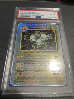 Pokemon TCG Magneton Legendary Collection 28/110 Reverse Holo PSA 6 2002 - Image 1