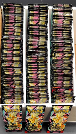 Lot of (256) Pokemon Mega Evolutions Ascended Heroes Booster Packs Sealed - Image 1