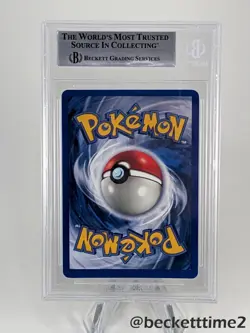 1999 POKEMON SHADOWLESS ZAPDOS HOLO 16/102 BGS 8.5 - Image 2