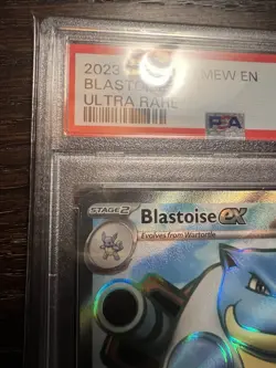Blastoise ex 184/165 PSA 10 Pokemon SV: 151 Ultra Rare - Image 4