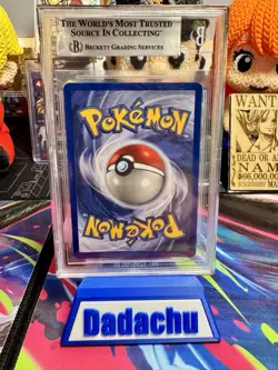 1999 Pokemon Fossil Gengar Holo #5 - BGS 8 - Image 2