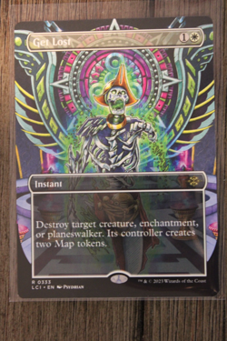 Magic The gathering MTG Get Lost (Borderless) The Lost Caverns of Ixalan Regular - Image 1