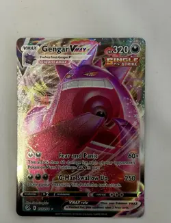 Pokemon TCG - Gengar VMAX 157/264 Full Art Holo Ultra Rare - Sword & Shield NM - Image 1