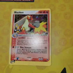 Blaziken 3/109 Pokemon Ruby Sapphire Holo Rare E Reader - Image 1