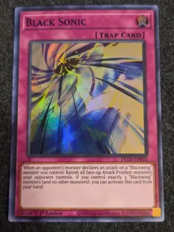 Yugioh Black Sonic DLCS-EN032 Ultra Rare 1st Ed PURPLE VLP - Image 1