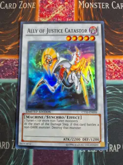 Yu-Gi-Oh! Ally of Justice Catastor CT10-EN006 Super Rare Limited Near Mint a1/ - Image 1