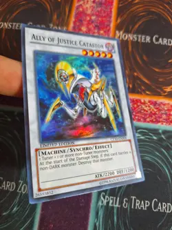 Yu-Gi-Oh! Ally of Justice Catastor CT10-EN006 Super Rare Limited Near Mint a1/ - Image 2