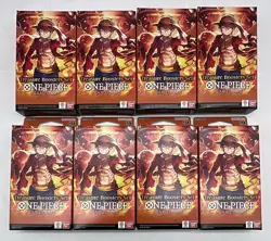 Lot of (8) One Piece Card Game: Treasure Booster Set Sealed - Image 1