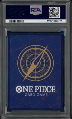 2024 One Piece OP08 EN #118 Silvers Rayleigh PSA 9 MINT - Image 2