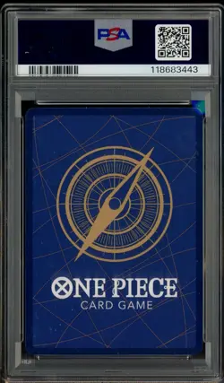 2024 One Piece OP06 EN Treasure Rare #007 Nami PSA 10 GEM MINT - Image 2