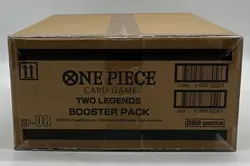 One Piece TCG OP-08 ENGLISH Two Legends Booster Box SEALED CASE NEW - Image 3