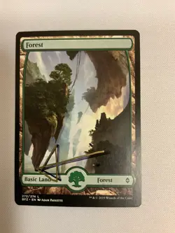 MTG Magic Forest Signed F&B Artist Proof x1 Battle For Zendikar Paquette - Image 1