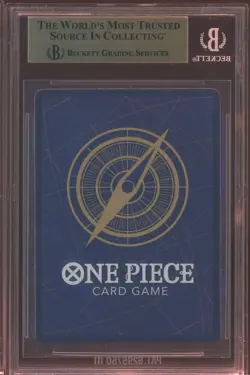 2026 One Piece The Azure of Sea's Seven OP14120 Crocodile Alt Art BGS 10 - Image 2