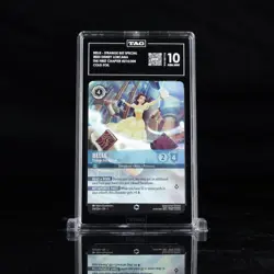 Disney Lorcana Belle Strange But Special Enchanted Graded Tag 10 Gem Mint #214 - Image 1