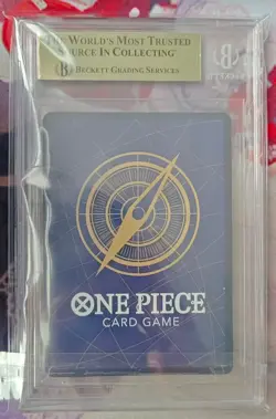 BGS 10 One Piece TCG Card Game Chinese Shanks OP01-120 Prize 2023 Championship - Image 2