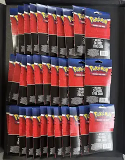 LOT of (32) Pokemon TCG Rayquaza 25 Card Pack – Mystery packs Factory Sealed - Image 2