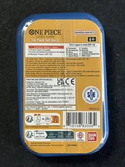 One Piece Trading Card Game Carrying on His Will Volume 2 Tin TS-02 Sealed - Image 2