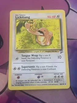 Lickitung 48/130 - Base Set 2 - Pokemon Card - Image 1
