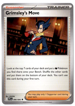 Grimsley's Move - 090/094 - Pokemon Phantasmal Flames (2 Card Minimum) - Image 1
