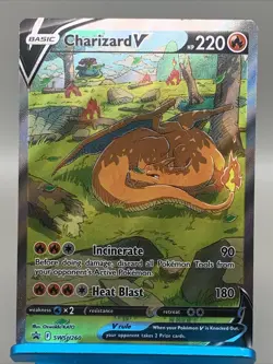 Charizard V SWSH260 SWSH: Sword & Shield Promo Cards Holo Pokemon NM Or Better - Image 1