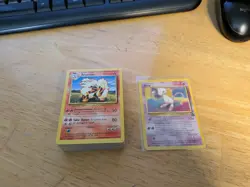 1999 Pokemon Complete Base Unlimited Common & Uncommon 70 Card Set+ WOTC Mew#8 - Image 2