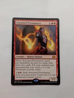 Seasoned Pyromancer - Double Masters 2022 - (0123) - NM - Image 1