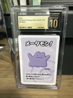 CGC Pristine 10 Ditto Old Maid Playing Card (Japanese) 2019 - Image 1